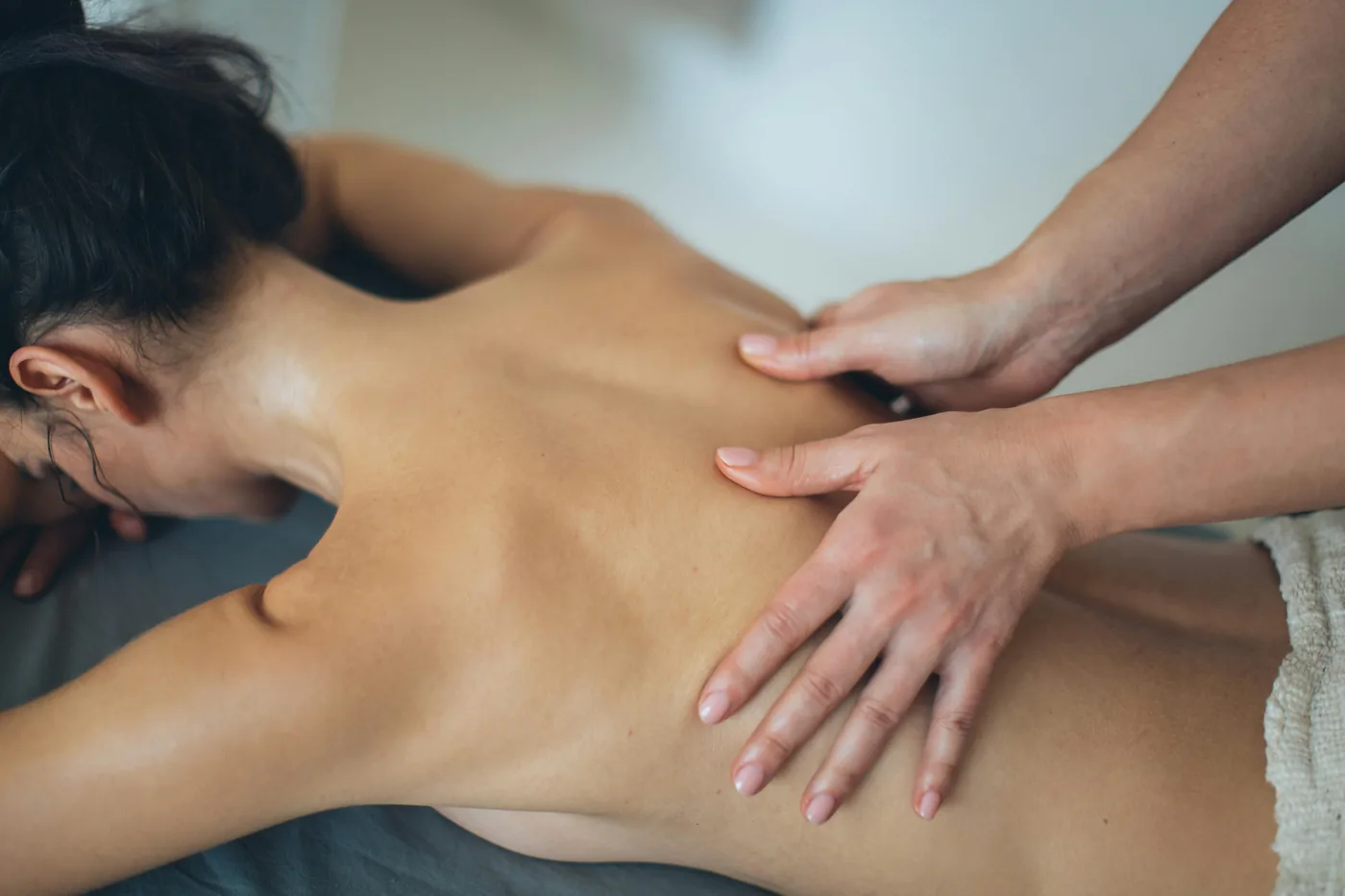 Neck and shoulders massage